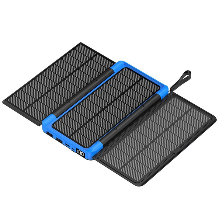 Bærbar solar powerbank med multifunksjonell ladefunksjon Skanto