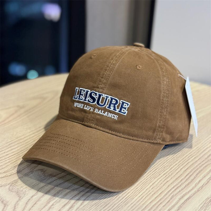 Kvinne Brodert Fritid Caps Skanto