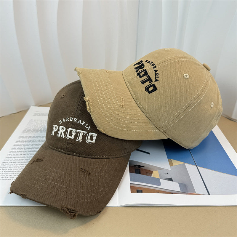 Herre Vintage-Inspirert Slitt Baseball Caps Skanto