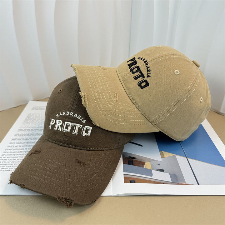 Herre Vintage-Inspirert Slitt Baseball Caps Skanto