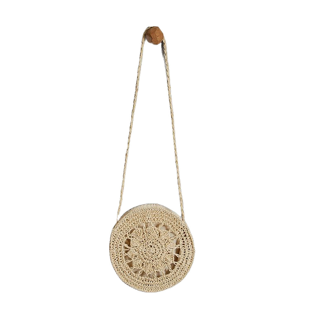 Rund Makramee Crossbody Bag Skanto