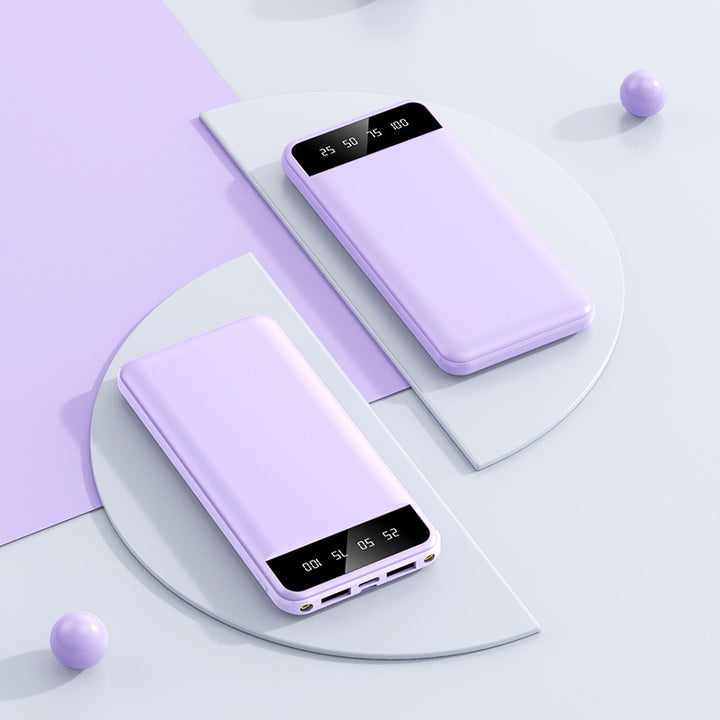 Bærbar powerbank med intelligent LED-skjerm Skanto