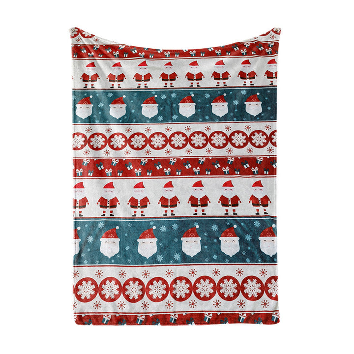 Dame juleserviett med festlig tre- og gave-design Skanto