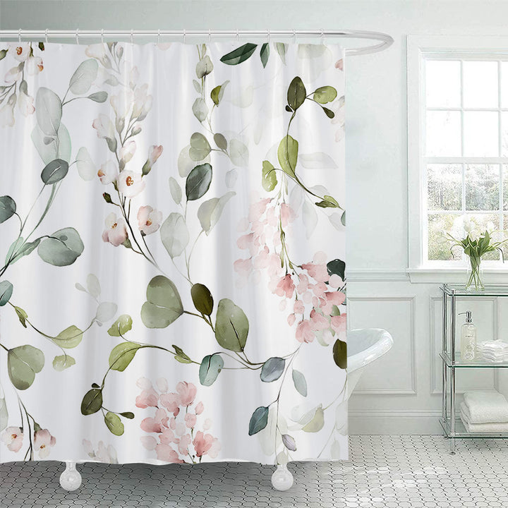 Blomsterprydet Dusjforheng Skanto