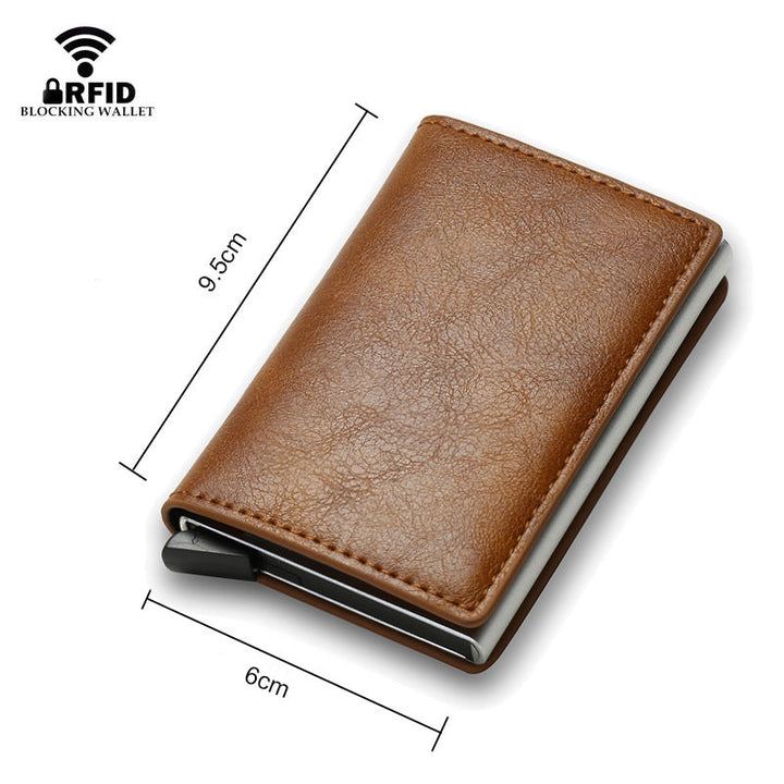 Minimalist Kredittkortholder Lommebok | Skanto