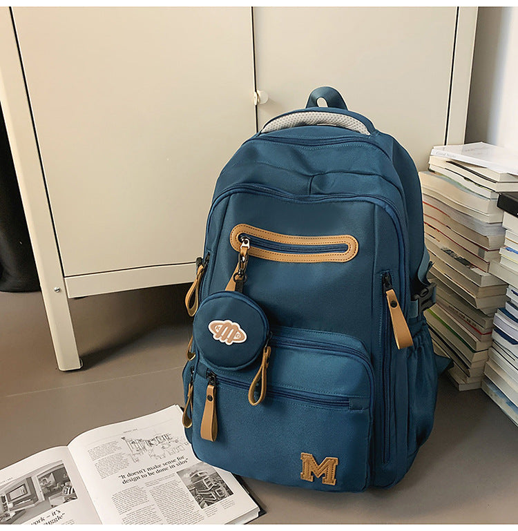 Allsidig Multi-Compartment Skole Ryggsekk Skanto