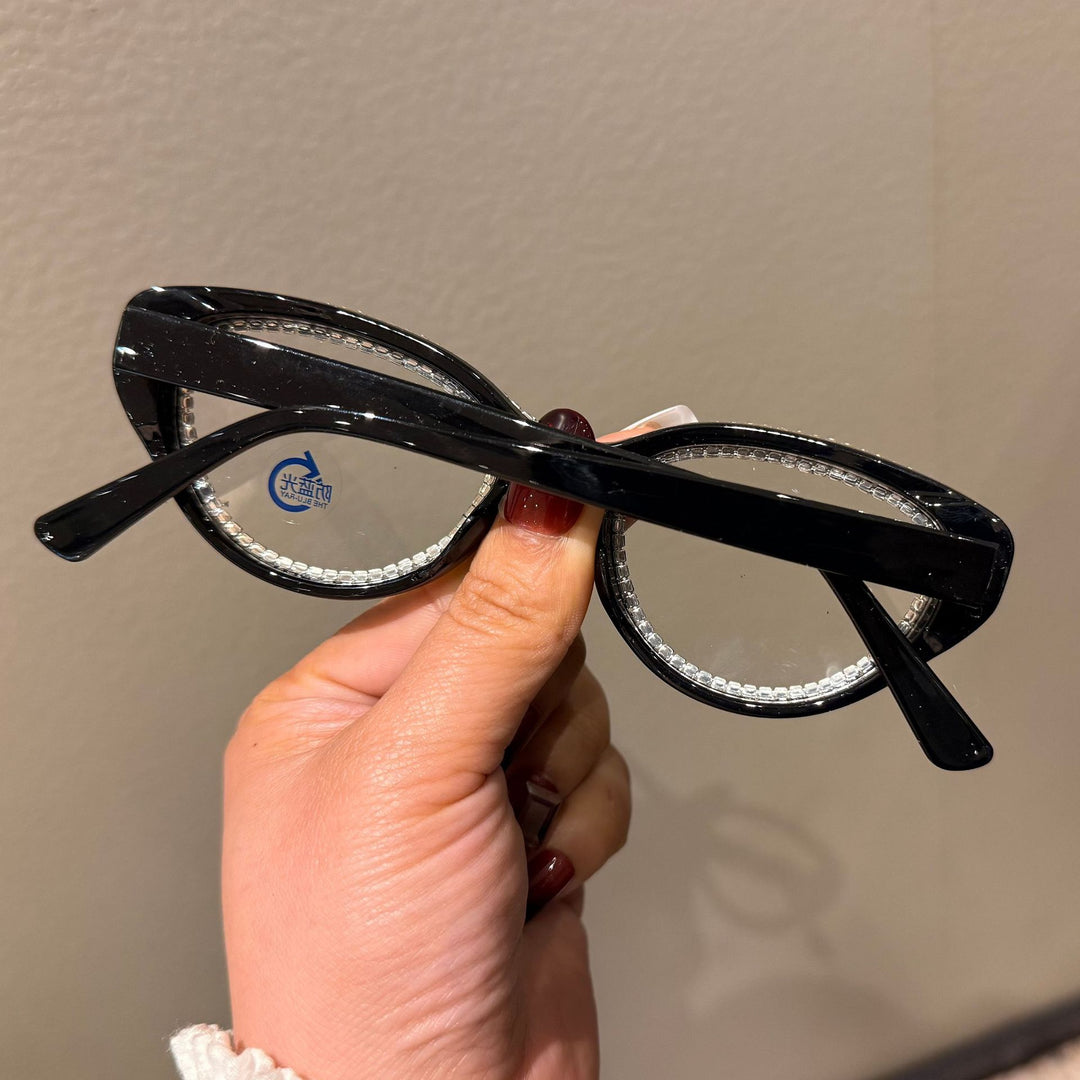 Damer Glitrende Cat-Eye Solbriller Skanto