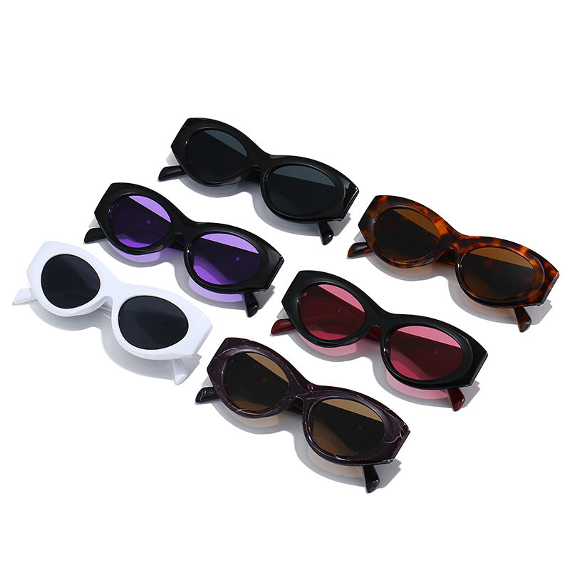 Dame mote kattøyne solbrille Skanto