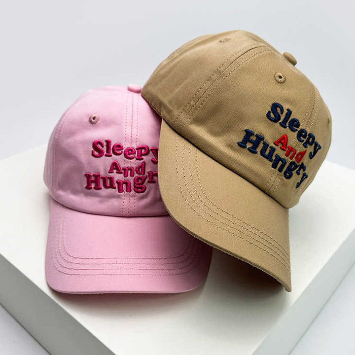 Herres stilige broderte caps Skanto