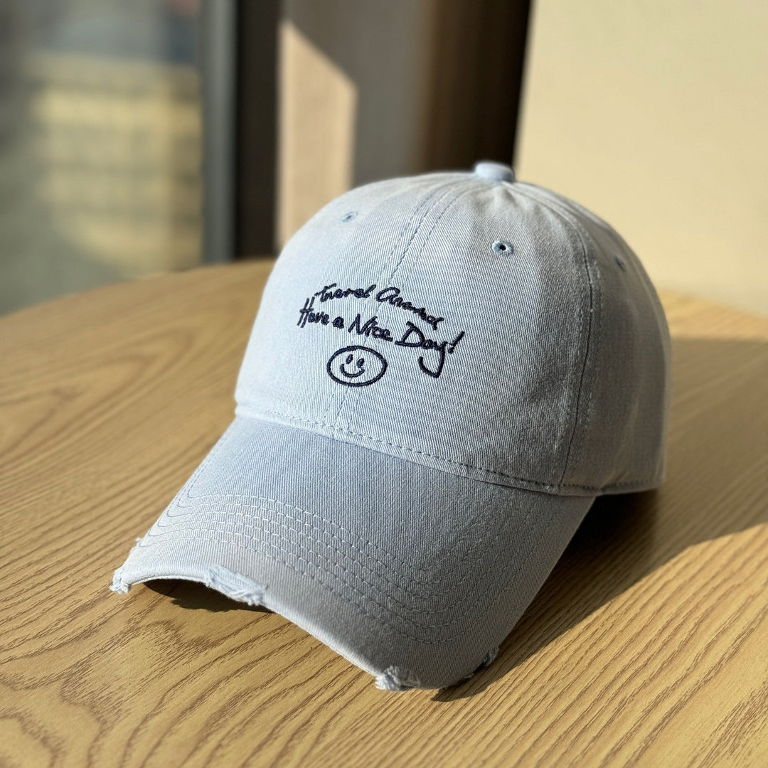 Kvinne Slitt Bomull Baseball Caps Skanto 1784270914