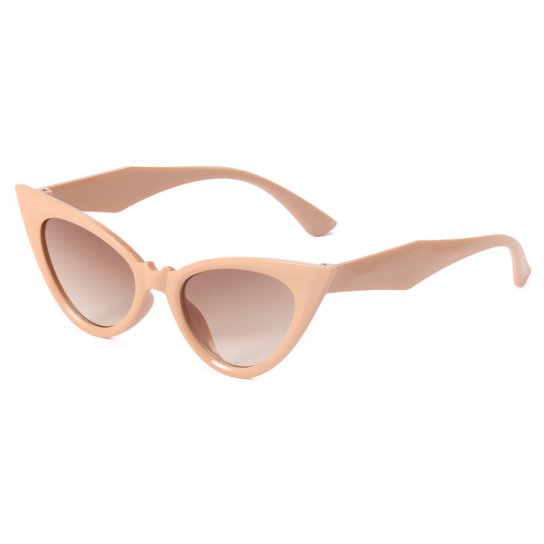 Dame Modische Katzenaugen Solbrille Skanto