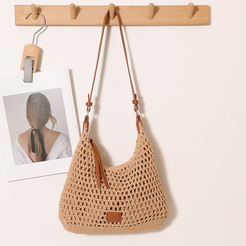 Handmade crochet crossover bag Skanto