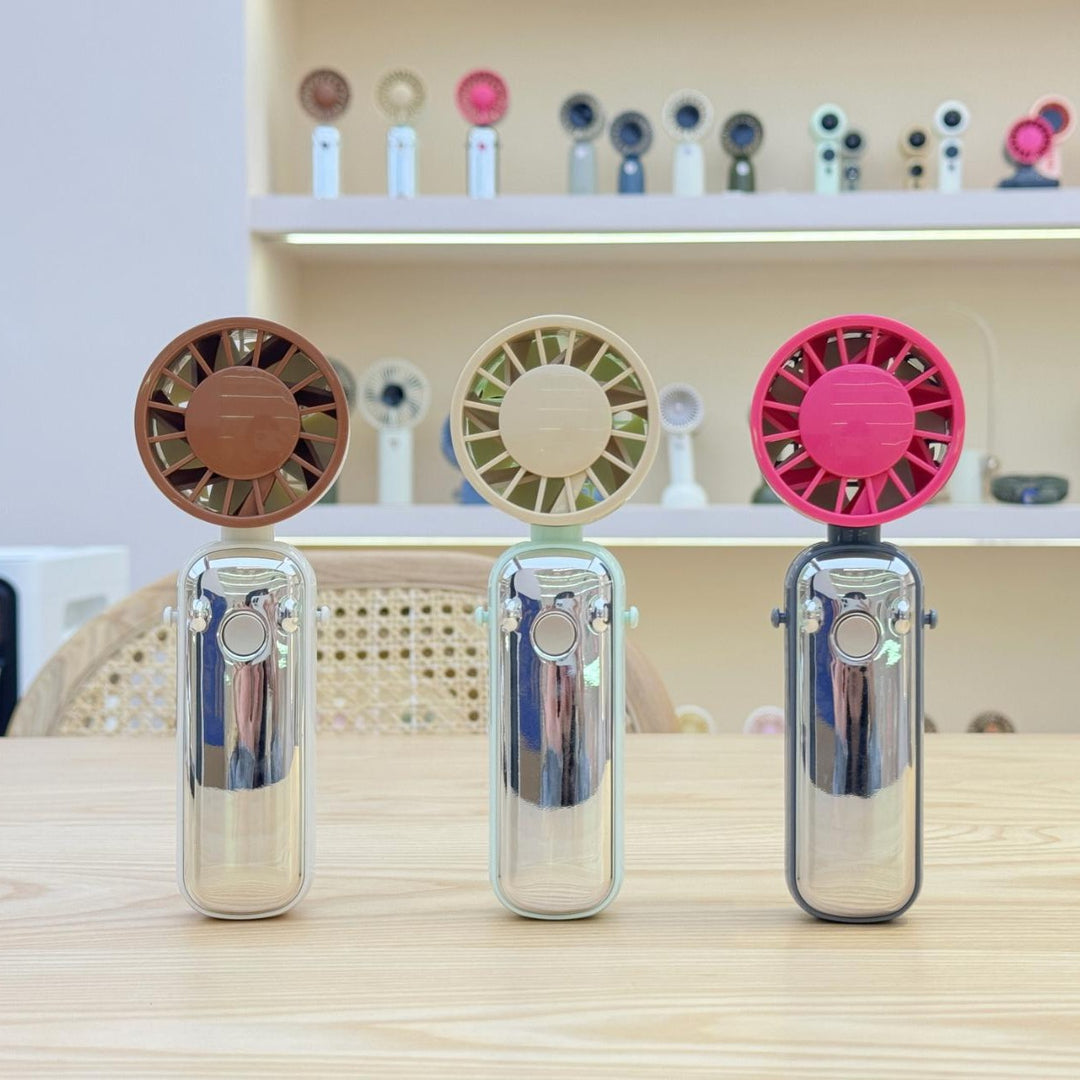 Unisex Bærbar Håndvifte med kraftig batteri og kompakt design Skanto