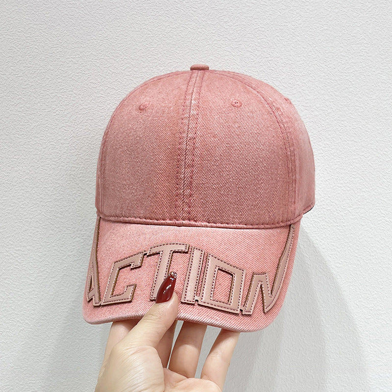 Unisex Stilig Denimbaserte Baseball Caps Skanto