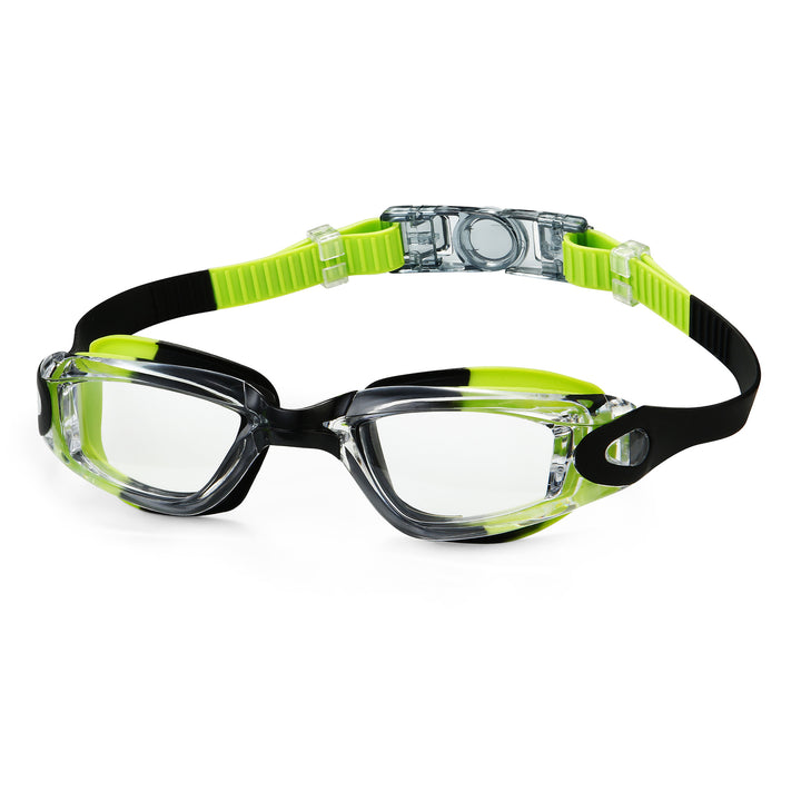 Svømmebrille med justerbart hodebånd og antikondens-teknologi Skanto