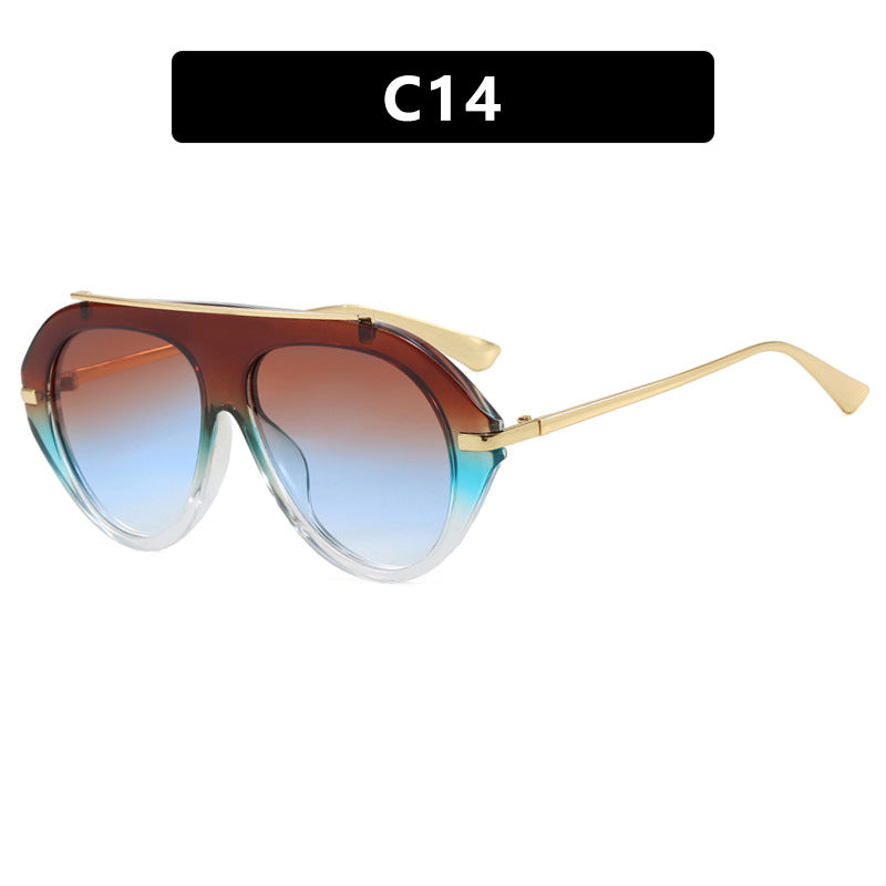 Women's sunglasses in elegant hexagon design Skanto