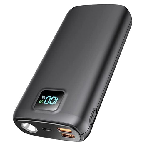 Bærbar powerbank med LED-display og høyytelses hurtiglading funksjon Skanto