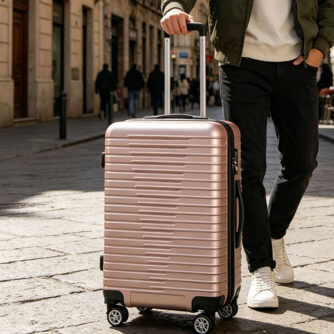 Unisex Sleek Multi-Funksjonell Hard Shell Bagasje Skanto