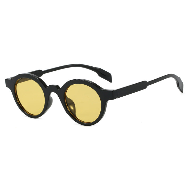 Women's trendy round sunglasses with high-quality, flexible frame Skanto