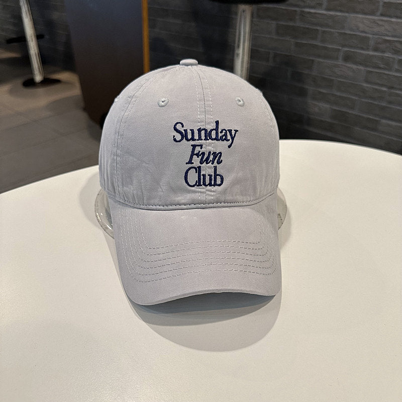Unisex Brodert Bomull Baseball Caps Skanto