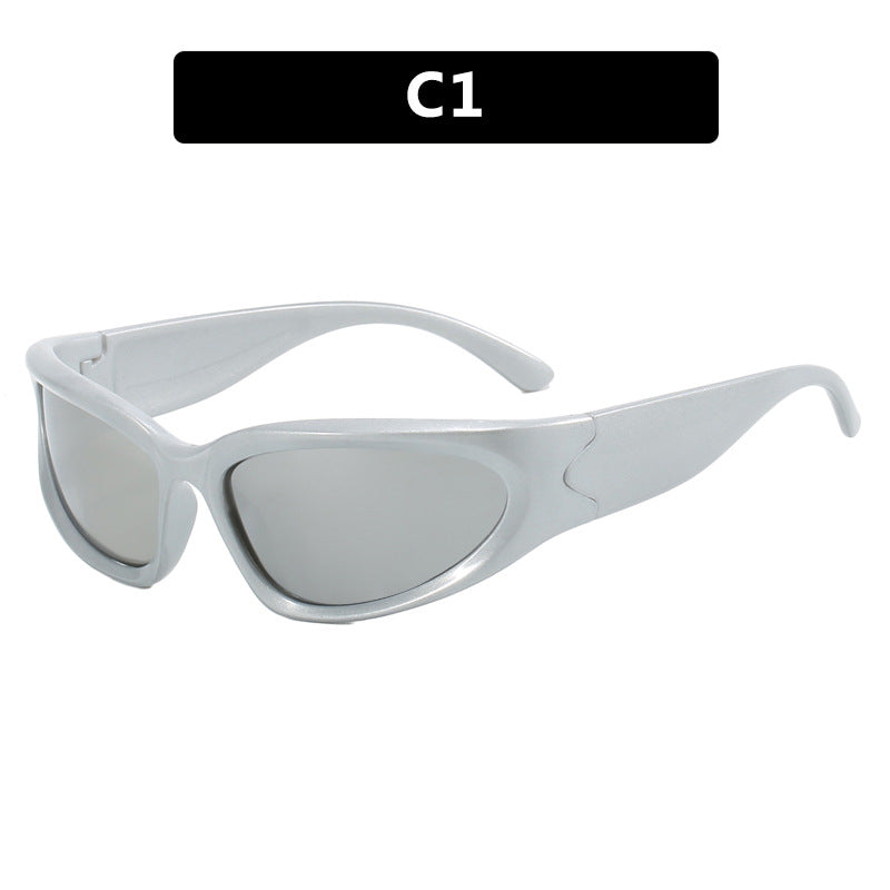 Women's sports sunglasses with ergonomic design and protective UV filter Skanto