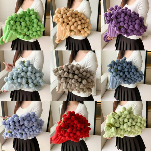 Kosepledd med leken pompons Skanto