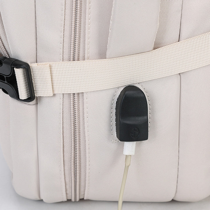 Allsidig ryggsekk med ergonomisk design og funksjonelle rom Skanto