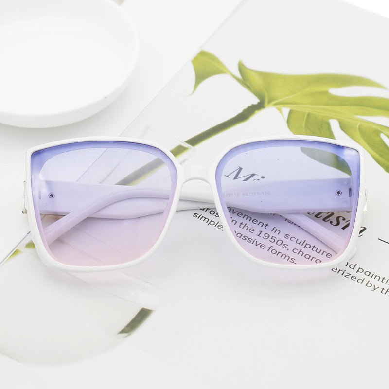 Damer Motemessig Oversized-Quadrat-solbrille Skanto