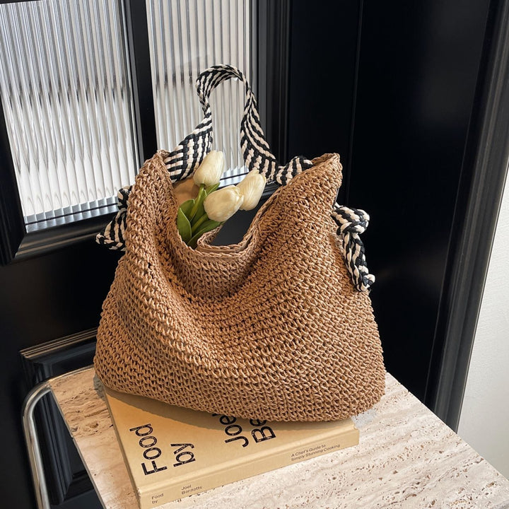 Stor håndvevd kurv shopper Skanto