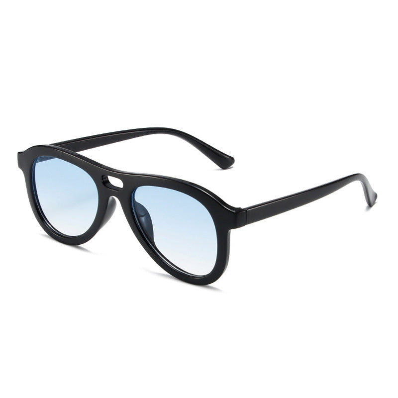 Dame moteriktig solbrille med unikt dyremønster Skanto