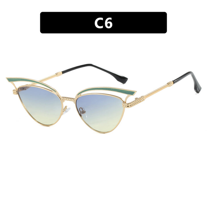 Women's Cat-Eye Glasses with Filigree Design Element Skanto