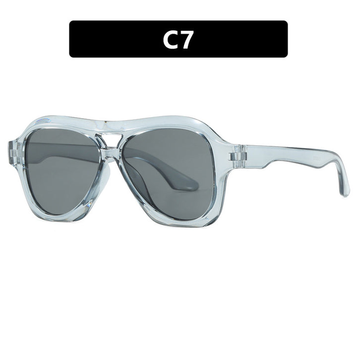 Women's fashion sunglasses in innovative design with wide frame Skanto