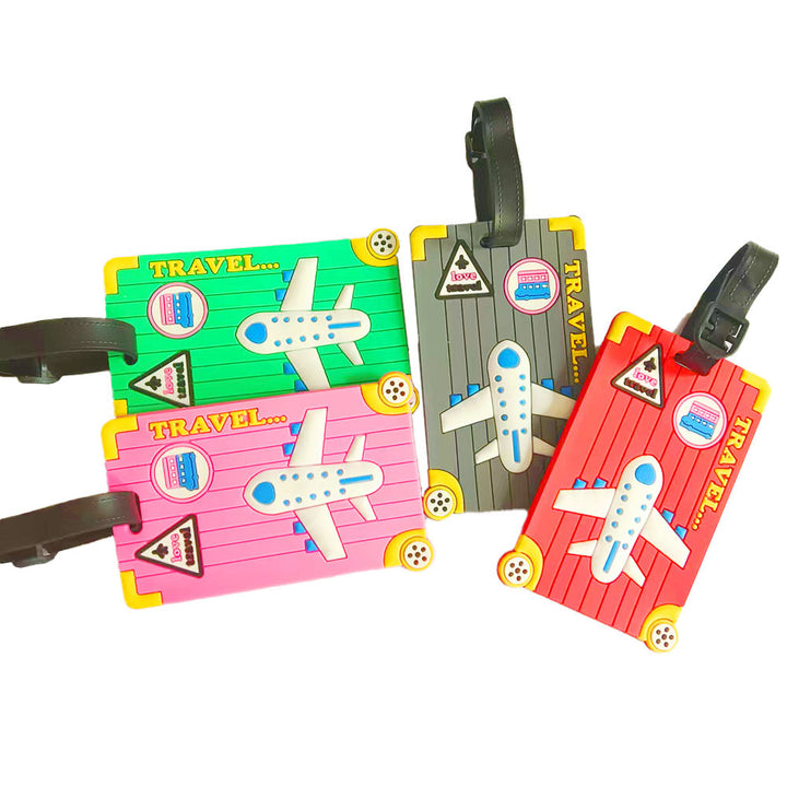 Unisex Bagasjelapp i kreativt flydesign Skanto