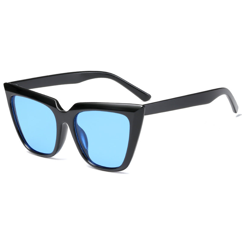 Damer Geometrisk Oversized Solbrille Skanto