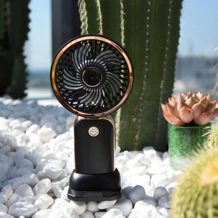 Dame Bærbar Mini-vifte med innovativt spiraldesign Skanto