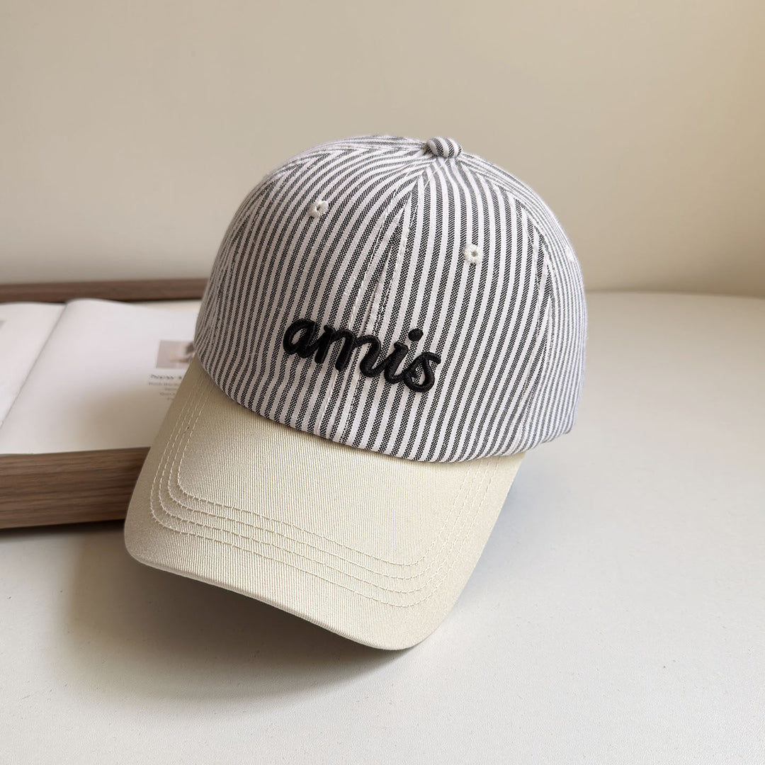 Kvinne Stripete Kategorisk Baseball Caps Skanto