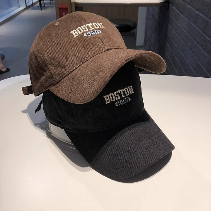Herre Grafisk Brodert Baseball Caps Skanto