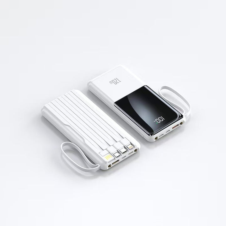 Kompakt powerbank med hurtig ladefunksjon Skanto