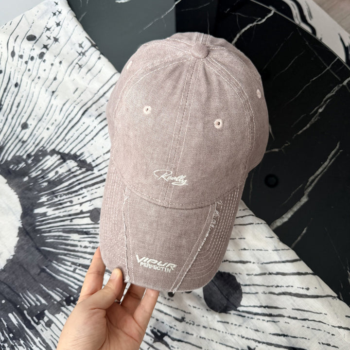 Dame Casual Bomull Justerbar Baseball Caps Skanto