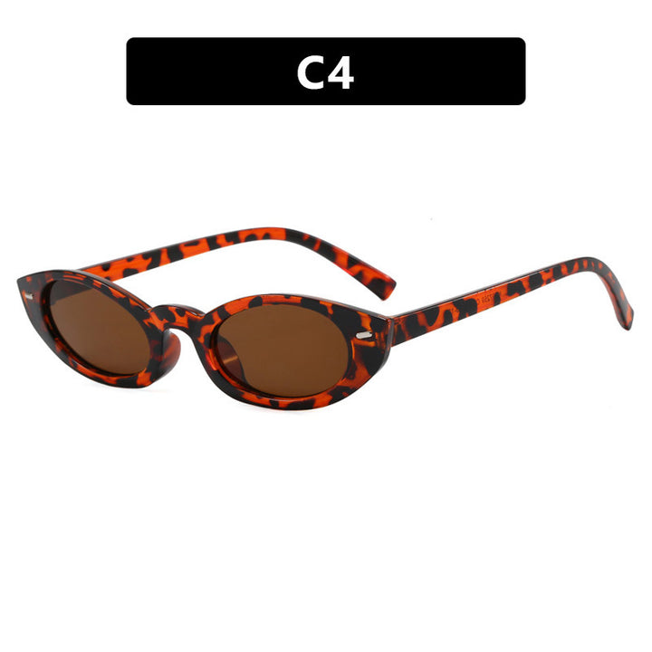 Women's Cat-Eye Sunglasses with Modern Transparent Frame Skanto