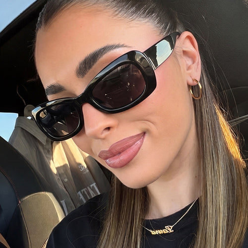 Women's Fashion Cat-Eye Sunglasses with Protective UV Filter and Elegant Design Skanto