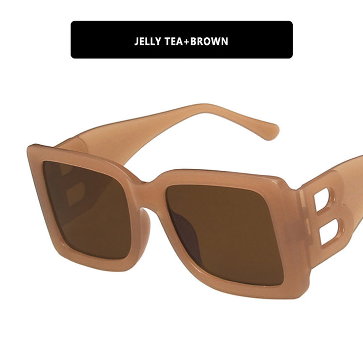 Women's fashionable sunglasses in trendy leopard design Skanto