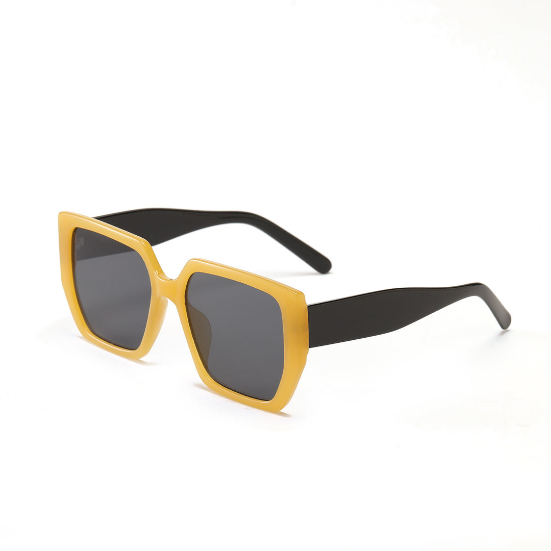 Dame kvadratisk solbrille med beskyttende UV-beskyttelse og moderne design Skanto