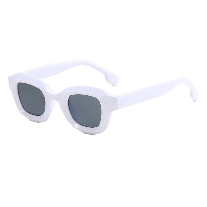 Dame Moderne Geometrisk Solbrille Skanto