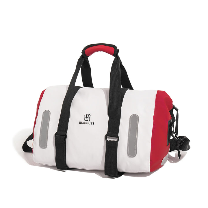 Sporty fitness duffel bag with reflective accents Skanto