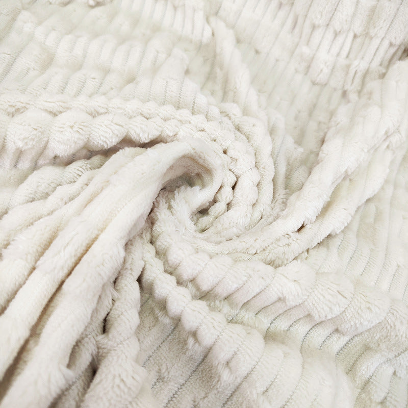 Dame luksuriøs mikrofiber koseteppe Skanto