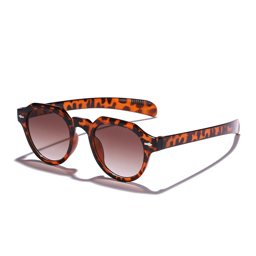 Dame solbrille med stillegående og unik ramme Skanto