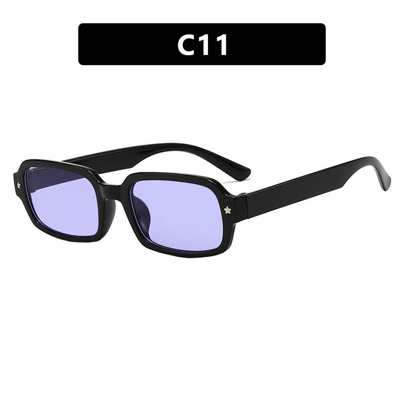 Women's Fashionable Rectangular Sunglasses with Outstanding Design and Protective UV Filter Skanto
