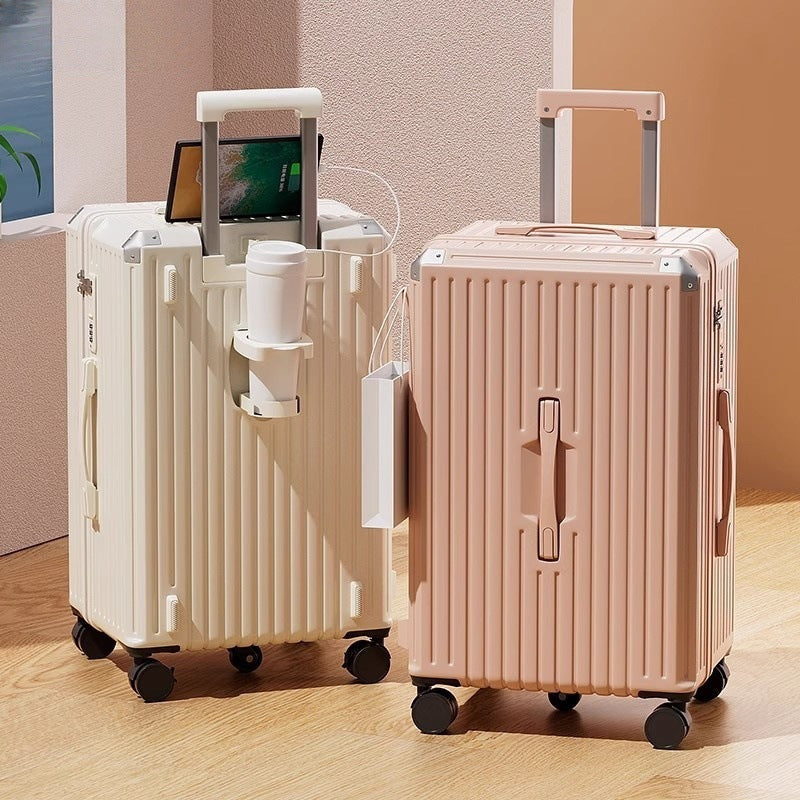 Unisex Smart Tech-Integrert Hardshell Carry-On Koffert Skanto