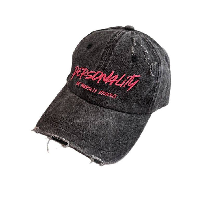 Kvinnenes Slitt Denim Justerbar Caps Skanto